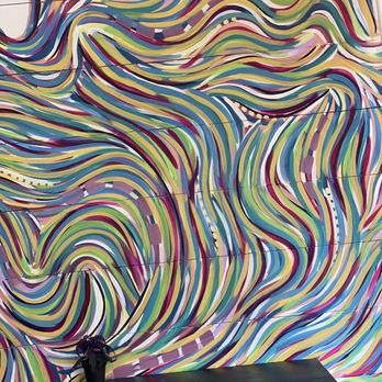 Bizarre Coffee - Super pretty mural! - Coffee & Tea Near Me - Canton, Georgia
