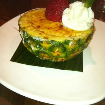 Tommy Bahama - Pineapple creme brûlée - Seafood Near Me - Naples, Florida