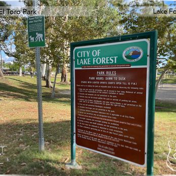 El Toro Park - Nice, local neighborhood park but noticed quite a few homeless people loitering nearby. Be aware of your surroundings. - Parks Near Me - Lake Forest, California El Toro Park - Nice, local neighborhood park but noticed quite a few homeless people loitering nearby. Be aware of your surroundings. - Parks Near Me - Lake Forest, California