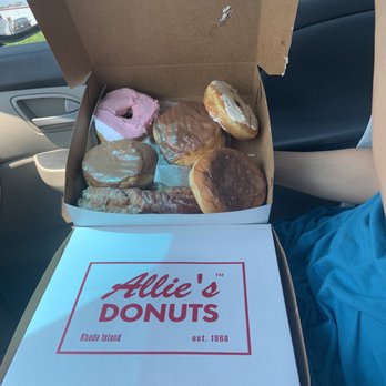 Allie's Donuts - Mixed dozen second box - Donuts Near Me - North Kingstown, Rhode Island Allie's Donuts - Mixed dozen second box - Donuts Near Me - North Kingstown, Rhode Island