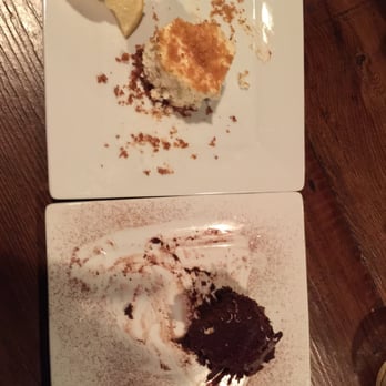 Placido's Pasta Shop - Lemon cheesecake & chocolate cake with raspberry filling covered with chocolate ganache. It was too good to wait for the camera. - Pasta Shops Near Me - Eugene, Oregon