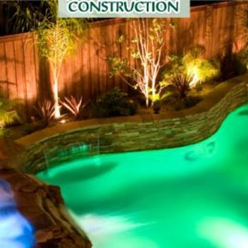 Emerald Irrigation and Landscape Construction - a swimming pool at night - Landscaping Near Me - Penticton, British Columbia Emerald Irrigation and Landscape Construction - a swimming pool at night - Landscaping Near Me - Penticton, British Columbia