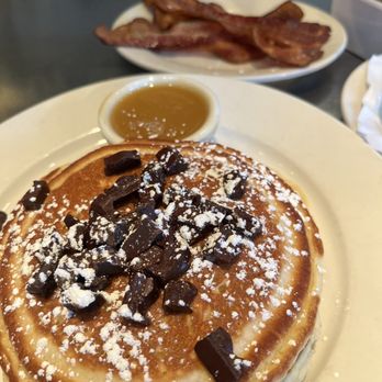 Clinton St. Baking - Chocolate pancakes and bacon - Bakeries Near Me - New York, New York Clinton St. Baking - Chocolate pancakes and bacon - Bakeries Near Me - New York, New York