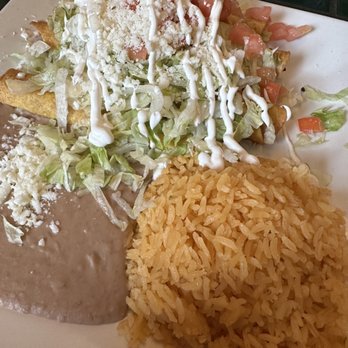 El Tapatio Mexican Restaurant - Flautas, rice and beans - Mexican Near Me - Kissimmee, Florida