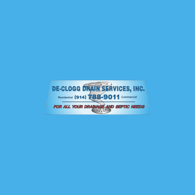 De-Clogg Drain Services Logo