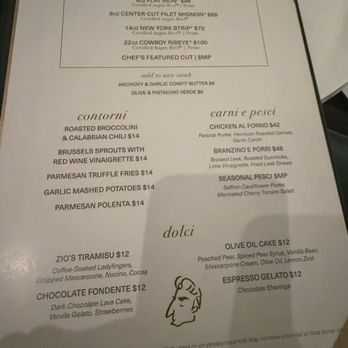 Zio's - Italian Near Me - Las Vegas, Nevada
