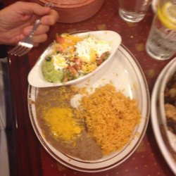 Plaza Jalisco - Uncle Ralph started eating before I got my shot! He had been here before and loved the food!