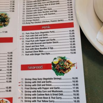 Thai Ocean - Menu - Thai Near Me - Los Angeles, California
