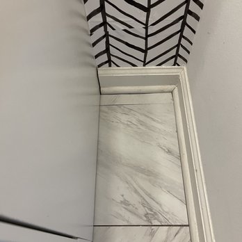 Perky Berkey Jobs - Look at the wallpaper and tile she installed - Handyman Near Me Perky Berkey Jobs - Look at the wallpaper and tile she installed - Handyman Near Me