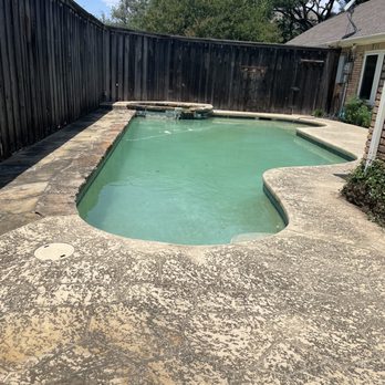 Integrity Pools - Old pool - Pool Cleaners Near Me - Richardson, Texas
