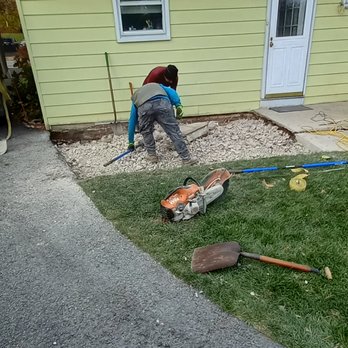 Monster Paving - Monster Concrete just walked off my patio job without finishing work, I called Police. Abington Police told me not to use this company owned - Masonry/Concrete Near Me - Ambler, Pennsylvania