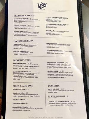 Menu photo 1 Veg Kitchen + Bar Sacramento, CA