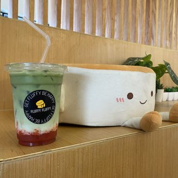 Fluffy Fluffy - Matcha Strawberry Latte - Pancakes Near Me - Tucker, Georgia Fluffy Fluffy - Matcha Strawberry Latte - Pancakes Near Me - Tucker, Georgia