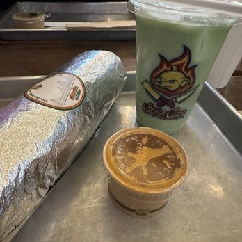 Señor Sisig - VEGANO Señor Sisig Burrito & Pandan ice tea - Mexican Near Me - San Francisco, California Señor Sisig - VEGANO Señor Sisig Burrito & Pandan ice tea - Mexican Near Me - San Francisco, California
