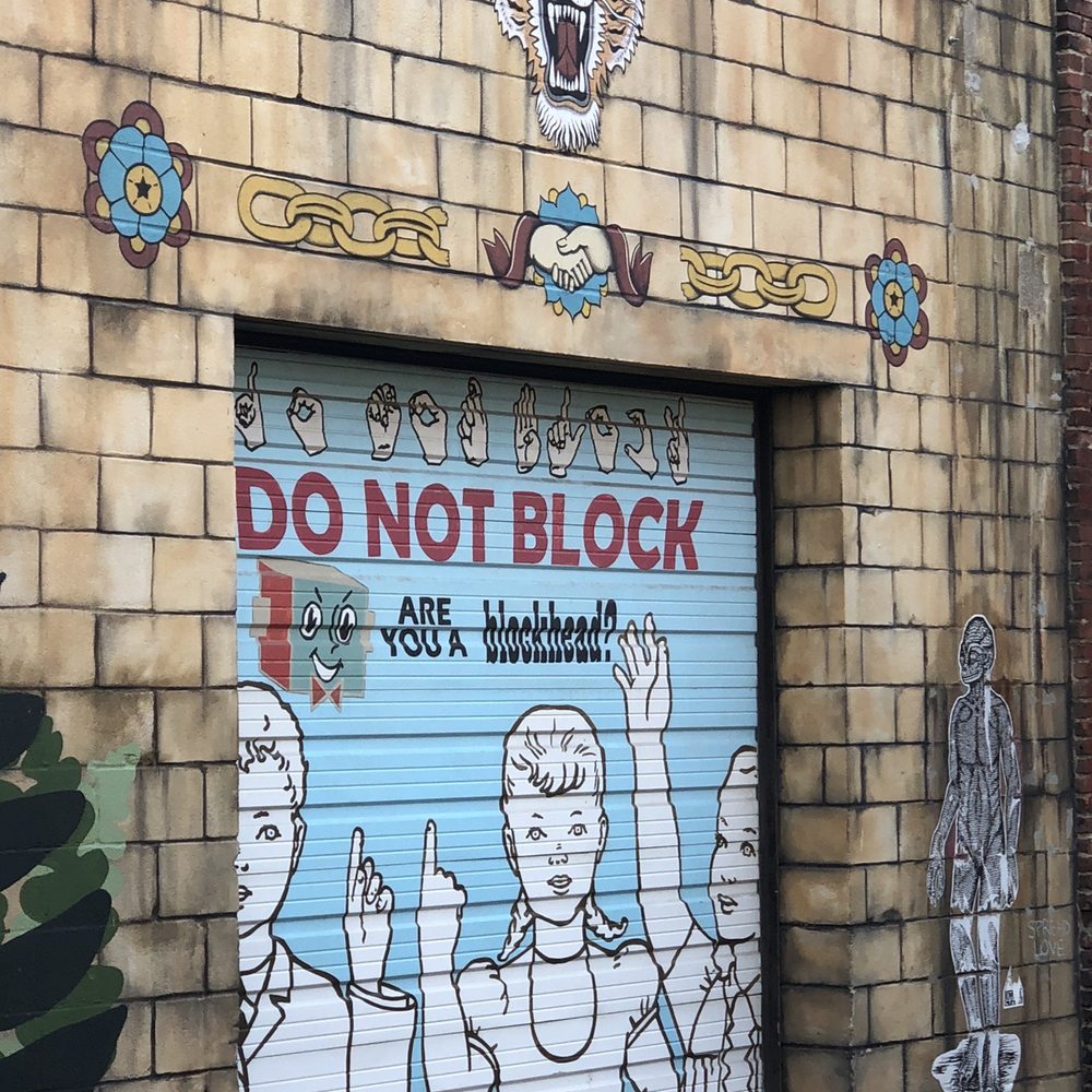 Space Cats Mural - Public Art Near Me - New Albany, Indiana