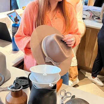 Rustler Hat - She is getting shaped! - Hats Near Me - Nashville, Tennessee Rustler Hat - She is getting shaped! - Hats Near Me - Nashville, Tennessee