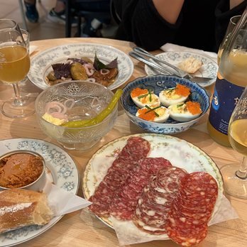 Goodtime Bar - Fingerling potatoes, deviled eggs, spiced tuna pate, cured meat plate - Wine Bars Near Me - San Jose, California Goodtime Bar - Fingerling potatoes, deviled eggs, spiced tuna pate, cured meat plate - Wine Bars Near Me - San Jose, California