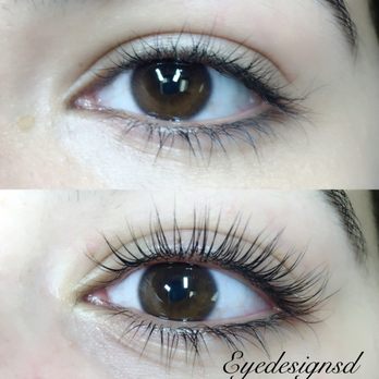 Eye Design - Lash lift lasts 6-8 weeks maintenance free! Her real lashes no mascara, no lash curler! - Eyelash Service Near Me - San Diego, California