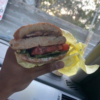 Nom Burgers - my grilled chikn nom ‍ - Food Trucks Near Me - Austin, Texas