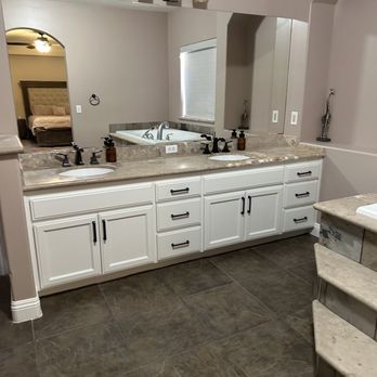 Fine Finish Woodworks - Bathroom cabinets refinishing - Cabinetry Near Me