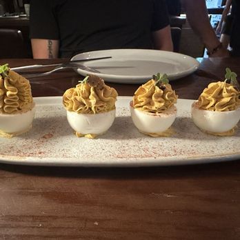 Le Chick - Truffled Deviled Eggs - Cocktail Bars Near Me - Miami, Florida Le Chick - Truffled Deviled Eggs - Cocktail Bars Near Me - Miami, Florida