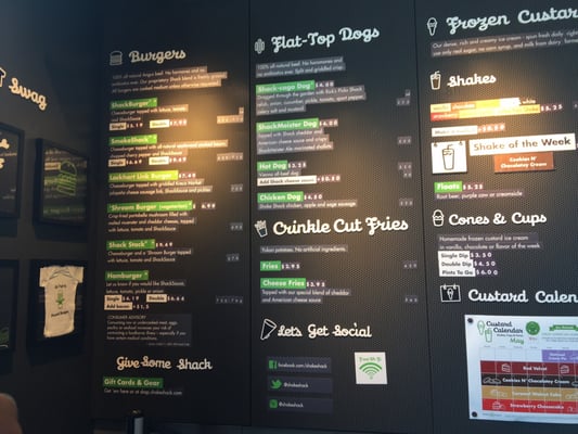 Menu photo 8 Shake Shack Austin, South Lamar Austin, TX