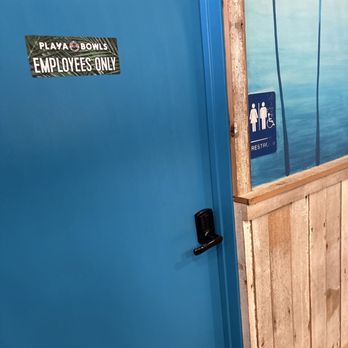 Playa Bowls - Restroom they won't let you use. - Coffee & Tea Near Me - Rosemary Beach, Florida