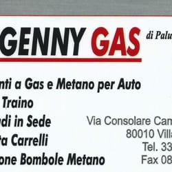 Genny Gas - Bigliettino da visita