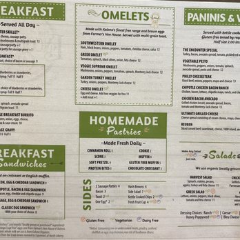 The Encounter Cafe - Menu - Coffee & Tea Near Me - Iowa City, Iowa