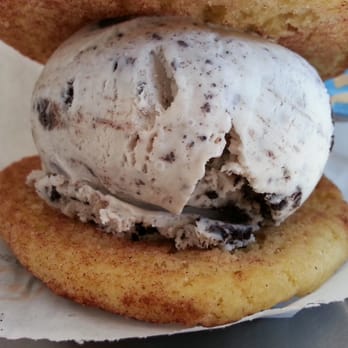 Cream - Cookies and cream between two snicker doodle cookies. - Desserts Near Me - Cupertino, California Cream - Cookies and cream between two snicker doodle cookies. - Desserts Near Me - Cupertino, California
