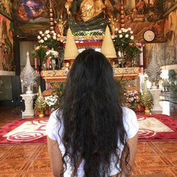 Wat Thammarattanaram of La Inc At New Iberia - Blessings... AND they let Women inside the Temple on Sunday