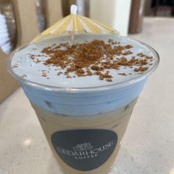 CedarHouse Coffee - There's seasonal drink I believe it's called the beach day latte so good - Coffee & Tea Near Me - Orange, California