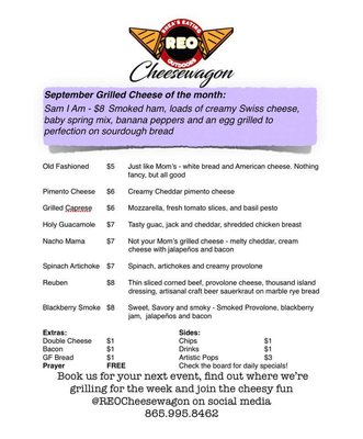 Menu photo 5 REO Cheesewagon Maryville, TN Menu photo 5 REO Cheesewagon Maryville, TN
