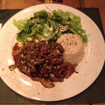 Bio - Mushroom dish. Too spicy and way too salty. They couldn't fix it so I ordered something else. - Vegan Near Me - Buenos Aires, C