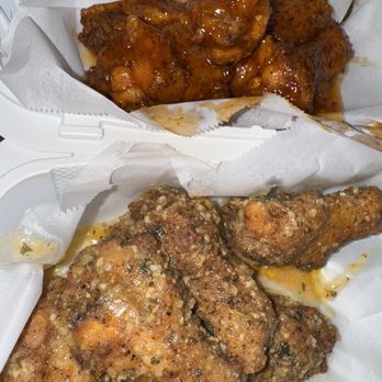 Flame’s Pizza - 10 Piece Wings garlic parmesan & mango habenero - Pizza Near Me - Bakersfield, California Flame’s Pizza - 10 Piece Wings garlic parmesan & mango habenero - Pizza Near Me - Bakersfield, California