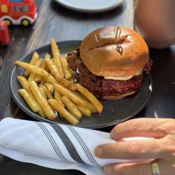 Big Grove - Fried Chicken Sandwich w/ Korean BBQ
