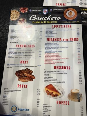 Menu photo 1 Banchero Miami Beach, FL