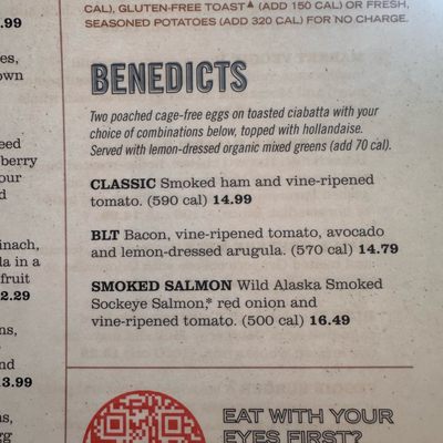 Menu photo 1 First Watch Paramus, NJ
