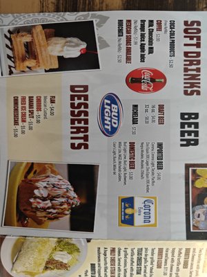 Menu photo 2 Corralejo Mexican Grill DODGEVILLE, WI