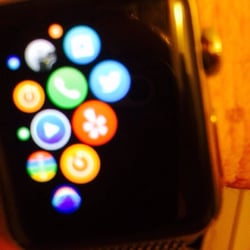 Apple Castle Towers - The Yelp app on my Apple watch