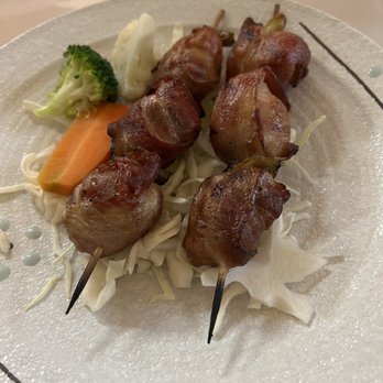 Wo Sushi Fusion - Bacon wrapped scallops - Sushi Bars Near Me - Montgomery, Texas Wo Sushi Fusion - Bacon wrapped scallops - Sushi Bars Near Me - Montgomery, Texas