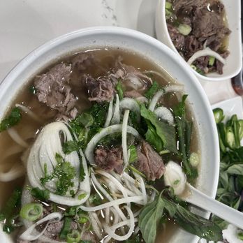 Rodeo 39 Public Market - Phoholic's rare/cooked meat with thin noodles. - Food Court Near Me - Stanton, California Rodeo 39 Public Market - Phoholic's rare/cooked meat with thin noodles. - Food Court Near Me - Stanton, California
