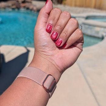 Lavish Nails & Spa - Builder gel with color #26. - Nail Salons Near Me - Roseville, California
