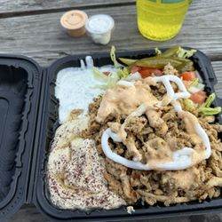 20. Chicken Shawarma Plate