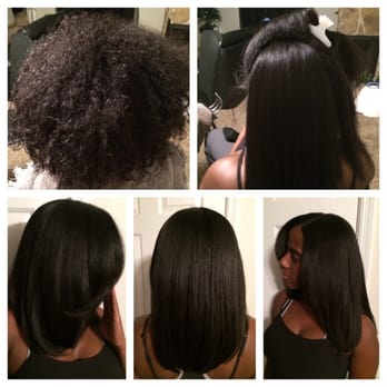 Natural Hair Styling Silk Press Yelp