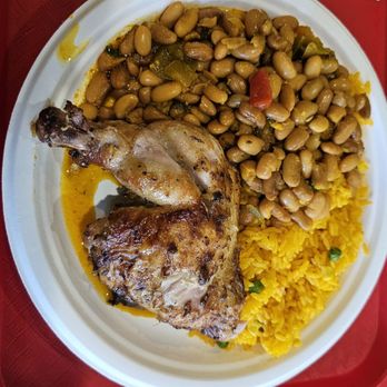 Tio Pio - Chicken with rice and beans. - Empanadas Near Me - New York, New York