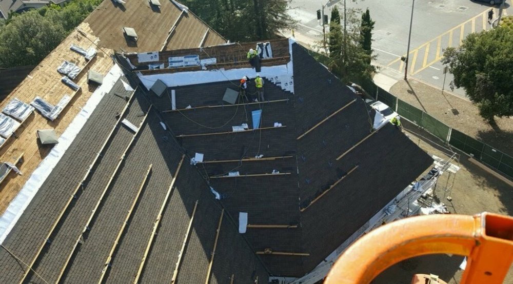 Slide of Falcon Roofing