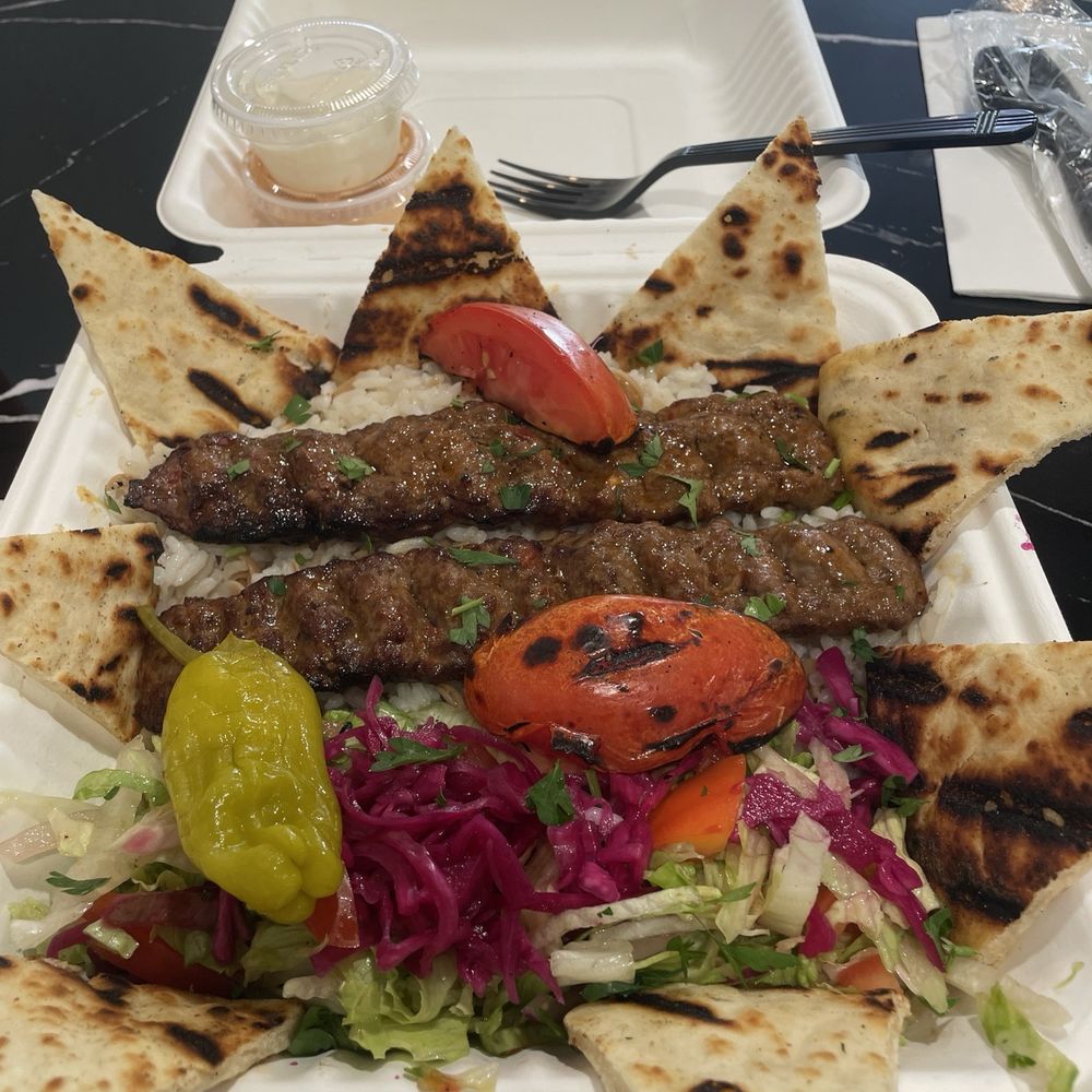The Mediterranean Table - Lamb Adana Kebab plate - Mediterranean Near Me - Pittsburgh, Pennsylvania The Mediterranean Table - Lamb Adana Kebab plate - Mediterranean Near Me - Pittsburgh, Pennsylvania