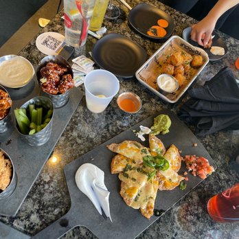 Topgolf - Mac bites chicken trio nachos - New American Near Me - Oxon Hill, Maryland