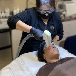 Eneeva Skin Care - ResurFX is a fractional laser skin resurfacing for sun damage, wrinkles, freckles, deep acne scars